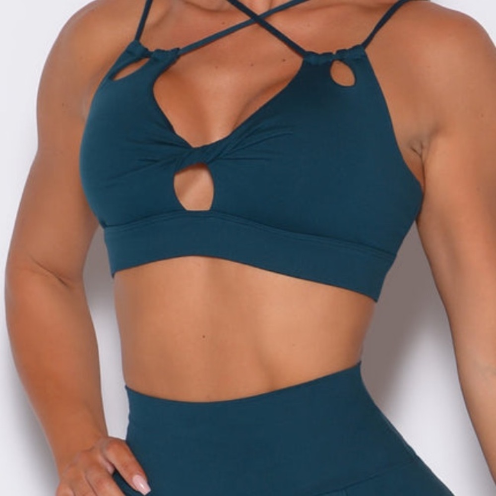 Bombshell Sportswear Peacock Sports Bra